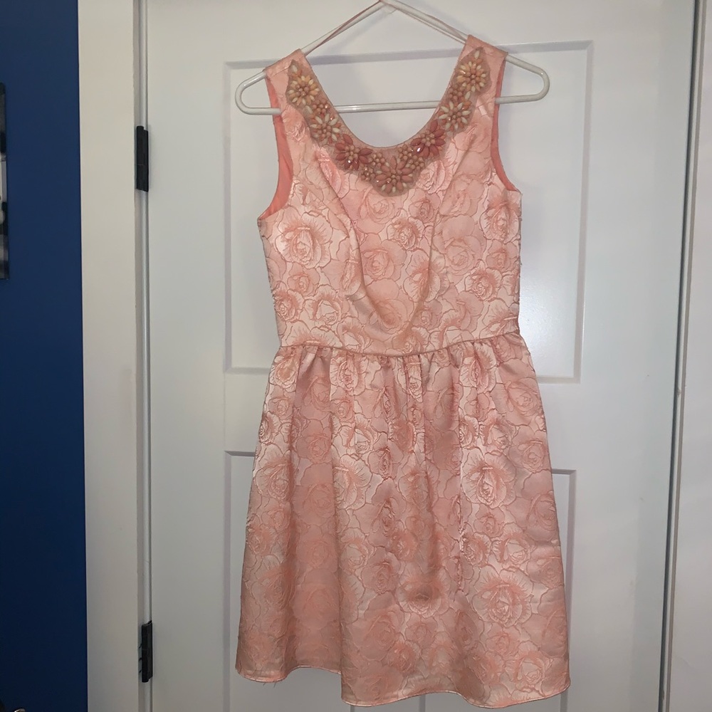 Pink A-line dress. Never worn!